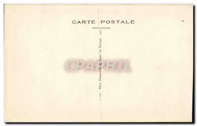 Le Vésinet — A Prefeitura — Editor Trassondal du Vésinet — Verso