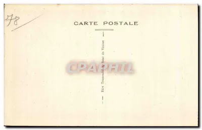 Le Vésinet — A Prefeitura — Editor Trasson — Verso