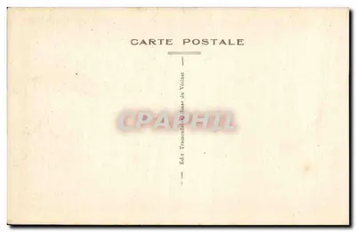 Le Vésinet — La Mairie — Éditeur Trassoudet — Rewers