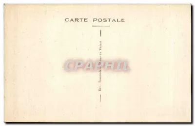 Le Vésinet — Passagem Lendoire — Editor Trassoudain du Vésinet — Verso
