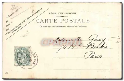Le Vésinet — Lago Inferior — Edição Trianon, n° 927 — Verso