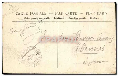 Le Vésinet — A Lagoa Externa — Coleção R. F. — Verso