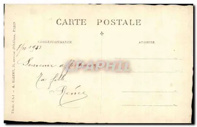 Enfermeira — Foto de Arte, 71, avenue d'Orléans, Paris — n°110 — Verso