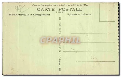 Jouarre (S.-et-M.) — Castillo de Perreuse — Cementerio Militar Nacional francés y tumba americana — Reverso