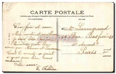 Jouarre (S.-&-M.) — A Cripta Santa Ozanne, Princesa da Escócia, Religiosa em Jouarre no Século XIII — Edit. Jubeaux, Jouarre — Verso