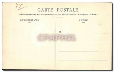 Floresta de Fontainebleau — A Boca do Dragão (Cavaleira dos Bandidos – Gorges d’Apremont) — n° 391 — Verso