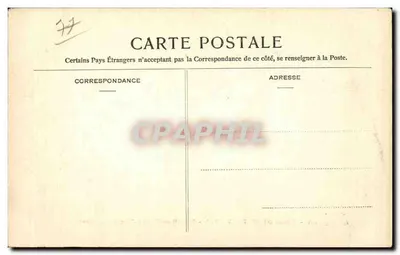 Floresta de Fontainebleau — Rua Marie-Thérèse (Gorges d'Apremont) — Editor: 383 — Verso