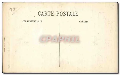 Fontainebleau — Napoleão I em traje do Sacre — N.G. n°330 — Verso