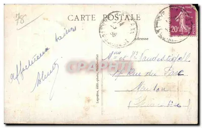 Castillo de VOISINS — vista general — Lepreître, editor-fotógrafo, Rambouillet — Reverso