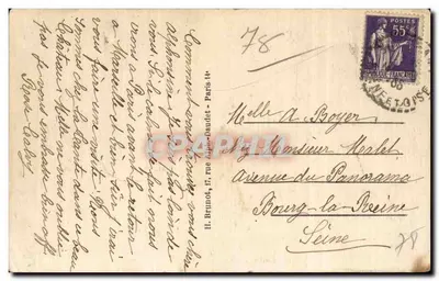 Sonchamp (S.-et-O.) — Castelo de Pincelleup — Verso