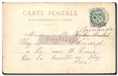 Versailles — O Palácio de Justiça — editor Morin, n°50 — Verso