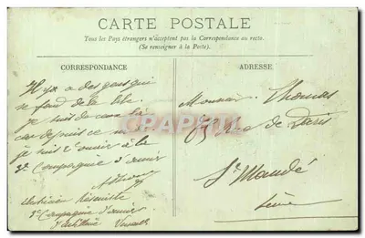 Versailles — A Caserna — O Bairro da Rainha — LL. n°289 — Verso
