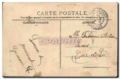 Versailles — Urząd Miasta — E. I. Wydawca, Paryż — Rewers