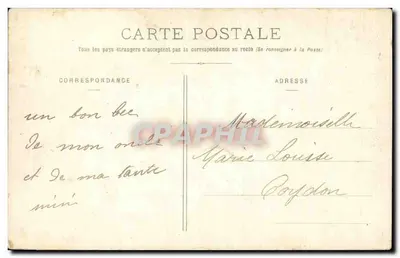 Musée de Versailles — Louis XV — Mme Moreau, édit., Versailles — Verso