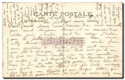 Mulher e criança — estúdio fotográfico — Basingstoke & Cie, Paris — Verso