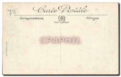Rambouillet — Il Parco. Vista presa dall'Isola dei Cigni — Edizione Librairie Nouvelle — Verso