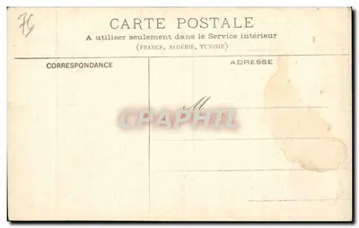 Floresta de Montgeon — Caminho dos Fortins construído pelos Mobiles em 1870 — E. J. — Verso