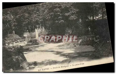 Le Havre — Floresta de Montgeon — A área de água