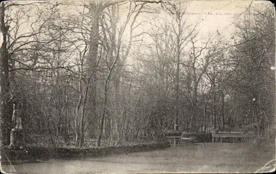 O Lago — lado norte — Montgeon — editor desconhecido, número de série ilegível
