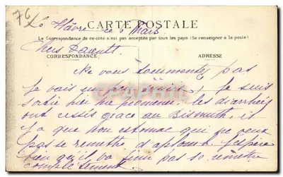 LE HAYRE — Floresta de Montgeon — cena de passeio com grupo e fotógrafo — Verso