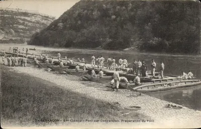 Besançon — 4. Mühendislik — Dönüşüm Köprüsü. Köprü Hazırlığı