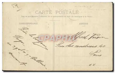 Toul Garnison — Retorno do 39º de Artilharia de Mailly a Toul em três etapas — O último quilômetro — Poirot, editor, Toul — Verso
