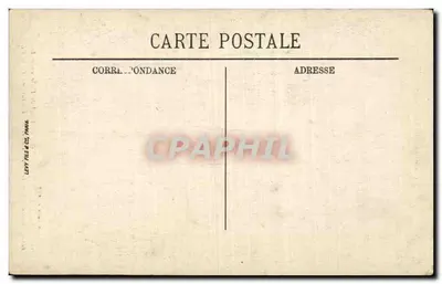 Arras — Hotel de Ville po bombardowaniu — Visé Paris n° 638 — Rewers