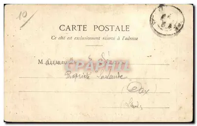 Auf dem Camp Maïly - Das Pansage — Librairie Militaire Guérin, Mourmelon — Rückseite