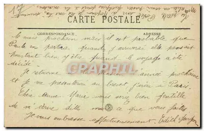 Royan (Côte d'Argent) — Widok na kościoł — BR-3210 — Rewers