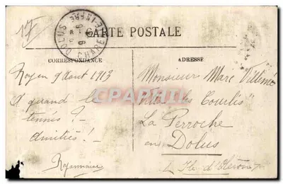 Royan — Widok w Parku — Wydawnictwo Nouvelles 7 — Rewers