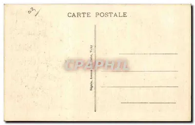Vichy — Os Quais do Allier — editor Idéobal, n° 422 — Verso