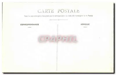 Coucy-le-Château (Aisne) — Vista interior das ruínas do castelo (século XIII) — A Sala das Preuses e a capela — L. Leclère, editor, La Fère — Verso