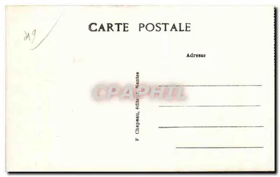 Saint-Florent-le-Vieil (M-et-L.) — La Grève de la Loire et le Coteau — F. Chapeau, Nantes — Verso