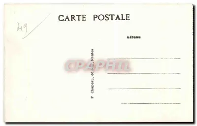 St-Florent-le-Vieil (M.-et-L.) — O Mont-Glonne — A Abadia Beneditina e a Loire — Verso
