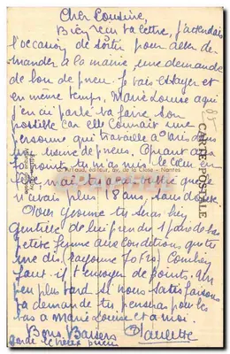 Klederdracht Maraichin — Volkoren van Vendée — Klederdracht van het Pays Maraichin — SABY — Achterkant