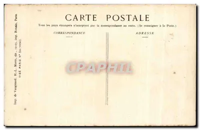 SOMMESOUS — Caixa-forte aberta na rua — Ed. Pays de France, n°120 — Verso