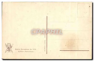 Artiglieria in marcia — I nostri valorosi artiglieri al lavoro. — Imp. Lapina, Parigi, n° 2068 — Verso