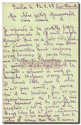 Une Méhalla en route vers le Front — P. Madolaure, édit. Casablanca, n°131 — Verso