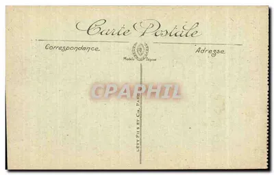 Arras — Ruinas del Hotel de Ville y del Beffroi, vista tomada de la Rue Jacques-Le-Caron — Visé Paris n° 563 — Reverso