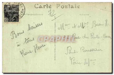 पॉन्टलियू (सर्थ) — जनता के लिए शहीद सैनिकों के सम्मान में उठाया गया स्मारक (1870) — आर. बार्बियर, प्रकाशक — ले मांस — पीछे