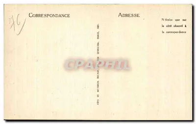 Rouen — A Côte Sainte Catherine — LL — Verso