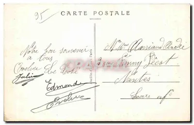 Pontoise — Zamek Hermitage — A.C. 5 — Rewers