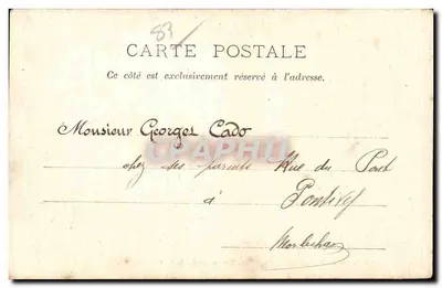 Toulon — Ogólny widok Starego Portu — A. Couturier, fotograf i wydawca, Toulon. 110. — Rewers