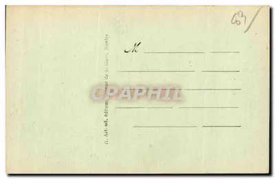 Toulon - Avenida Norte dos Palmeiros - Praça da Liberdade — G. Art, editor, Nantes — Verso