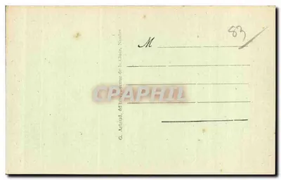 Toulon - Place de la Liberté et le Grand Hôtel — G. Artaud, éditeur de la Closse, Nîmes — Rewers