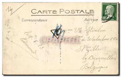 Honfleur — Wnętrze Kościoła Najświętszej Maryi Panny Bożego Serca — LL, n°11 — Rewers
