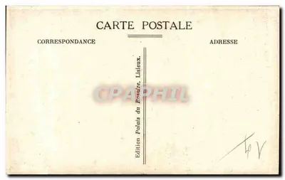 Lisieux — Mansão da Salamandra — Edição Palais du Rosaire — Verso