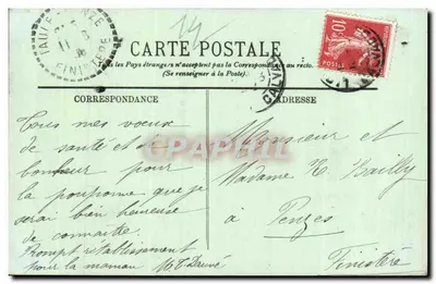 Lion-sur-Mer — Aleja Nowego Parku — LL. nr 44 — Rewers