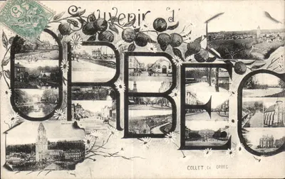Orbec — Lembrete de Orbec — Collet, Ed. Orbec