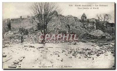 HAM (Somme) — A Vista do Castelo — L. C. H., Visé Paris